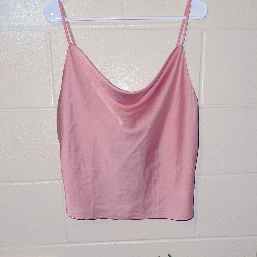 Satin Tank Top